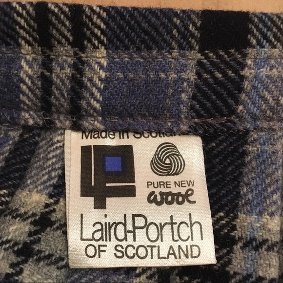 Vintage Laird-Portch Pleated Wool Kilt - Picture 5 of 9
